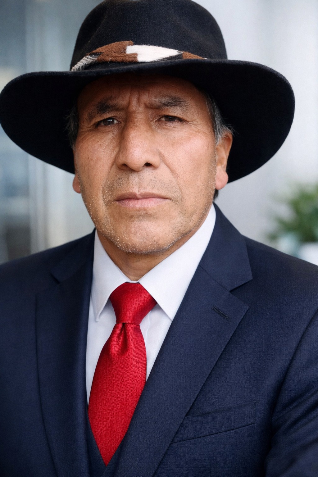 Prof. León Huancachoque Quispe — Promotor de Tinta Wayra